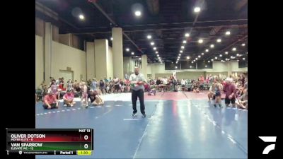 55 lbs Placement (16 Team) - Oliver Dotson, Moyer Elite vs Van Sparrow, Elevate WC