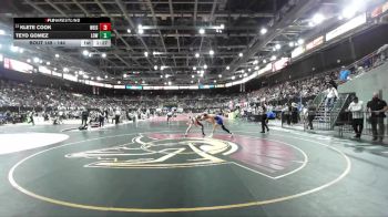 144 lbs Champ. Round 1 - Klete Cook, Weiser vs Teyo Gomez, Lowry
