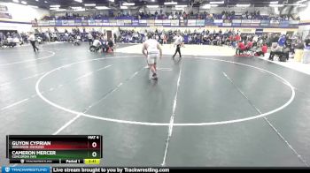 285 lbs Cons. Round 2 - Guyon Cyprian, Wisconsin-Oshkosh vs Cameron Mercer, Concordia (WI)
