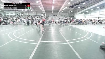 114 lbs Consi Of 32 #2 - Maya Alvarado, FL vs Juliana Eldridge, AL