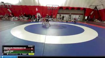 106-109 lbs Round 1 - Brenalen Fredriksen-Holm, Bemidji vs Claire May, Roncalli