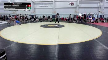 133 lbs Consolation - Brinsley Sheridan, WV vs Ayden Rhodes, MI