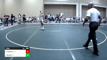 113 lbs Round Of 64 - Aiden Bastian, Empire WC vs Isaac Bonilla, Red Mountain WC