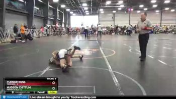 76 lbs Round 3 (6 Team) - Turner Ross, Team USA vs Hudson Chittum, Minion Black