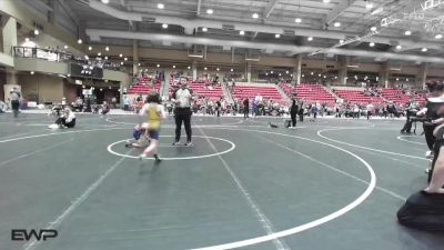 52 lbs Cons. Round 2 - Cannon Francis, Team Tulsa vs Logan Gittrich, Junior Grizzlies