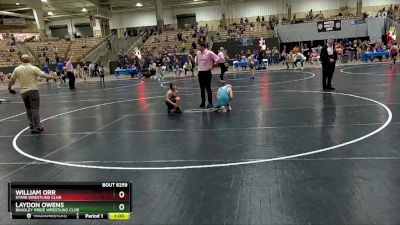 80 lbs Round 5 - William Orr, Stars Wrestling Club vs Laydon Owens, Bradley Pride Wrestling Club