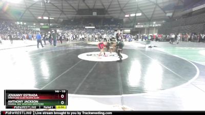 115 lbs Cons. Round 2 - Jovanny Estrada, Wrestling Club Tacoma Slam vs Anthony Jackson, Federal Way Spartans Wrestling