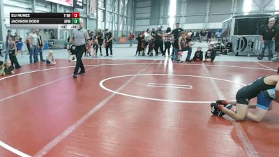 59.8-61 lbs Champ. Round 3 - Jackson Dodd, Deer Park Ironman Wrestling Club vs Eli Nunez, Tri-Town Bullyz Wrestling