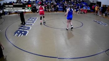 142 lbs Cons. Round 3 - Lily Paris, Fort Leboeuf Hs vs Caroline Knopsnider, Connellsville