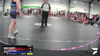 138 lbs Round 2 (3 Team) - Elle Kaufmann, Level Up vs Esperanza `Peanut` Huitron, Fierce & Scrappy