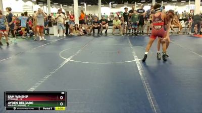 88 lbs Round 3 (4 Team) - Sam Winship, CTWHALES vs Ayden Delgado, Vougar`s Honors