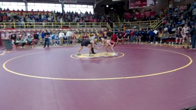 132 lbs Champ. Round 1 - Brendan Elpers, Evansville Mater Dei vs Seth Syra, Avon