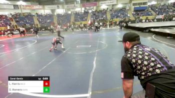 46 lbs Consolation - Lawsen Harris, Bald Eagle WC vs Dante Romero, Duran Elite