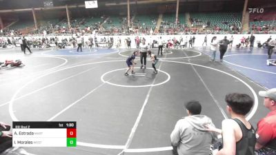 73 lbs Rr Rnd 2 - Anel Estrada, Martinez School Of Wrestling vs Isabella Morales, West Mesa Jr WC