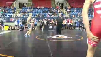 132 lbs Consi Of 64 #1 - Austin McDuffie, Arkansas vs Walker Bents, Minnesota