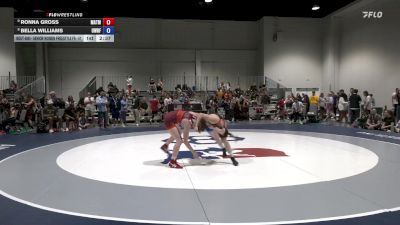 Senior Women Freestyle FS - 57 lbs Champ. Round 2 - Ronna Gross, MATPAC/TMWC vs Bella Williams, USOPTC Women's Resident Freestyle Program