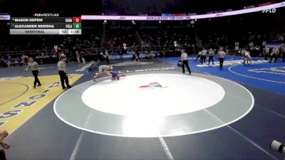 I-215 lbs Semifinal - Alexander Berisha, Fox Lane vs Mason Depew, Canandaigua