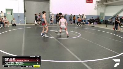 138 lbs Rr2 - Matthew Mitchell, Pioneer Grappling Academy vs Raif Jones, Anchorage Youth Wrestling Academy