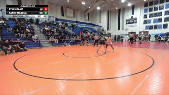 175 lbs 3rd Place Match - Ryan Adame, Imperial vs Aaron Marcial, Mar Vista