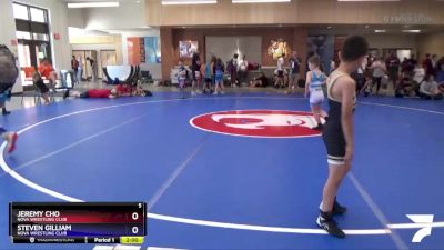 67 lbs Round 4 - Jeremy Cho, NOVA Wrestling Club vs Steven Gilliam, NOVA Wrestling Club