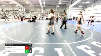 195 lbs Rr Rnd 2 - Hadyn Packer, 4M Power vs Josh Negron, Team Nauman Yellow