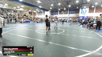 106 lbs Quarterfinal - Logann Ruiz, Los Alamitos vs Rikki Villasenor, Newport Harbor