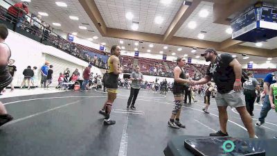 120-131 lbs Rr Rnd 4 - Santana Hernandez, ARDMORE TAKEDOWN CLUB vs Kiya Hartfield 3, OKC Saints Wrestling