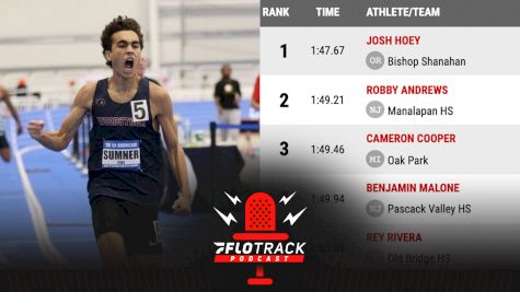 Will Sumner Challenging HS 800m Record At New Balance Grand Prix