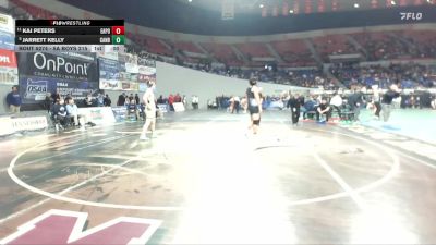 5A Boys 215 lbs Cons. Round 2 - Jarrett Kelly, Canby Boys vs Kai Peters, Eagle Point Boys