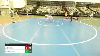 101 lbs Rr Rnd 5 - Josiah Sykes, Dire Wolves vs Emmett Logan, Doughboy MS