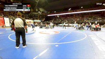 235 Class 2 lbs Semifinal - Ella Kimbrough, Lafayette (Wildwood) vs Jayden Moehle, Grain Valley