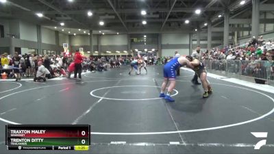 235 lbs Semifinal - Trenton Ditty, Trailhands vs Traxton Maley, Wakeeney