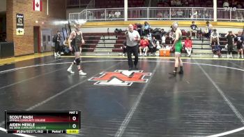 141 lbs Quarterfinal - Scout Nash, Umpqua Community College vs Aiden Meikle, Big Bend Community College