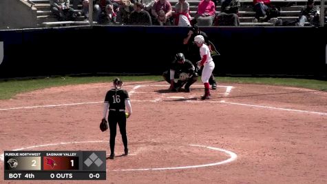 Replay: Purdue Northwest vs Saginaw Valley - DH | Apr 8 @ 12 PM