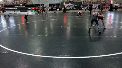 65 lbs Champ. Round 1 - Radd Wilson, Vikings Wrestling Club vs Beckham Steltz, Williamson Co Wrestling Club