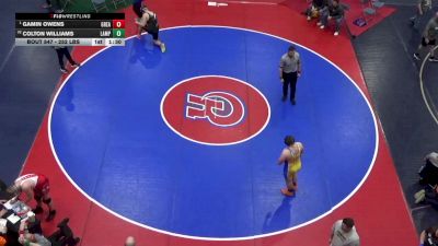 252 lbs Round Of 32 - Gamin Owens, Greater Latrobe vs Colton Williams, Lampeter-Strasburg