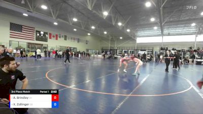 112 lbs 3rd Place Match - Addie Brindley, Salem Hills vs Xavery Zollinger, East Idaho Elite