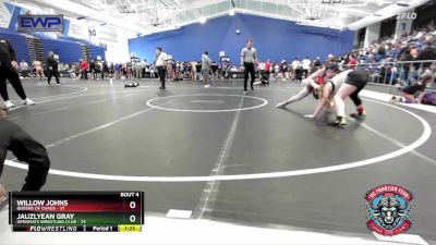 125 lbs Round 2 (4 Team) - Willow Johns, Queens Of Chaos vs Jauzlyean Gray, OpenMats Wrestling Club