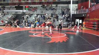 170 lbs 2nd Place Match - Molly Carlson, Iowa City High vs Aurora Lloyd, Linn-Mar