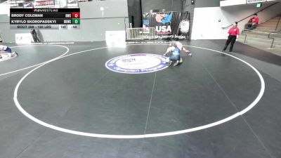 165 lbs Cons. Rd Of 16 - Brody Coleman, Betsu Wrestling Club vs Kyrylo Skoropadskyi, Dark Knight Wrestling Club