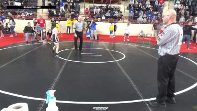 70_B lbs Consi Of 16 #2 - Ryder Hernandez, Shippensburg vs Eli Harrison, Titusville