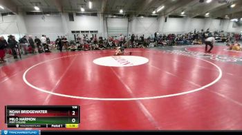 106 lbs Champ. Round 2 - Noah Bridgewater, Erie vs Milo Harmon, Fort Collins