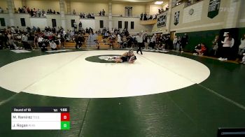 120 lbs Round Of 16 - Marcos Ramirez, Tollgate vs Jack Rogan, Plymouth South