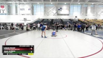 145 lbs Cons. Round 3 - Sean Aldrich, Club Not Listed vs Logan Mccoy, Journeymen Wrestling Club