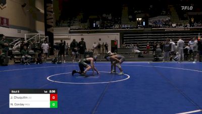 125 lbs Round Of 16 - Jared Chuquilin Chuquilin, Long Island University vs Nick Corday, Michigan State