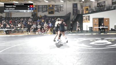 138 lbs Quarterfinal - Lili Ujfalvi, Gannon University vs Paisley Fox, Ursinus