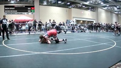 132 lbs Consi Of 64 #2 - Zach Stout, Great Oak HS vs Jacob McKean, Verde Christian HS