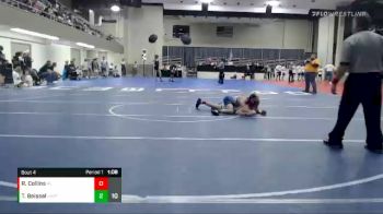 105 lbs Quarterfinals (8 Team) - Ryan Collins, Albert Lea vs Trey Beissel, Hastings