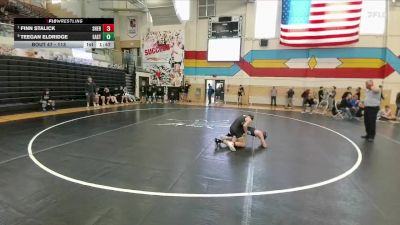 113 lbs Quarterfinal - Finn Stalick, Sheridan vs Teegan Eldridge, Cheyenne East