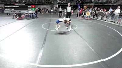 60 lbs Consi Of 16 #2 - Sebastian Burd, Voorhees vs John Ryan, Shore Thing